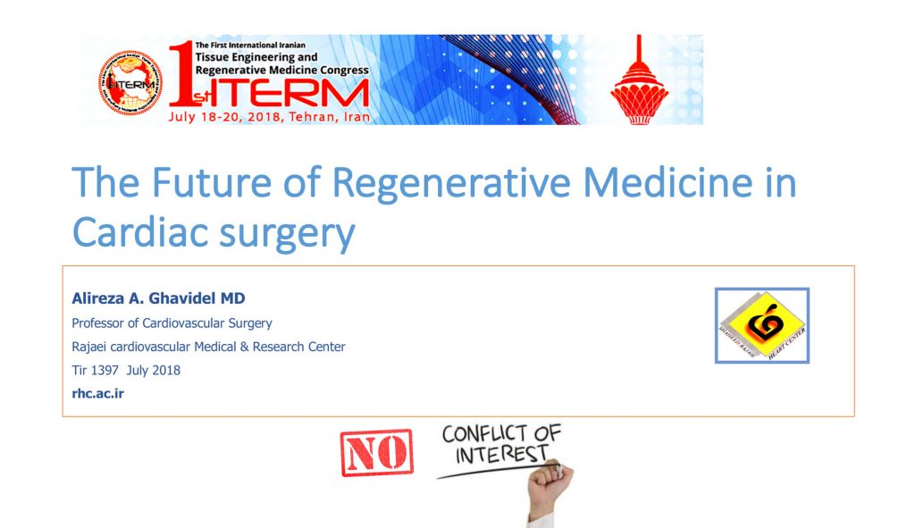 The Future of Regenerative Medicine in Cardiac surgery