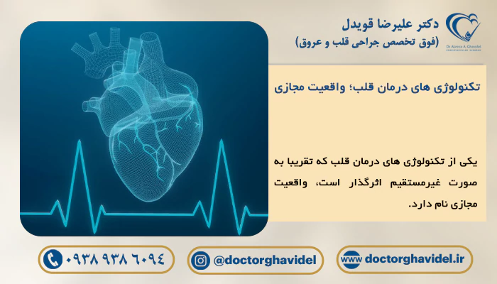 تکنولوژی های درمان قلب؛ واقعیت مجازی