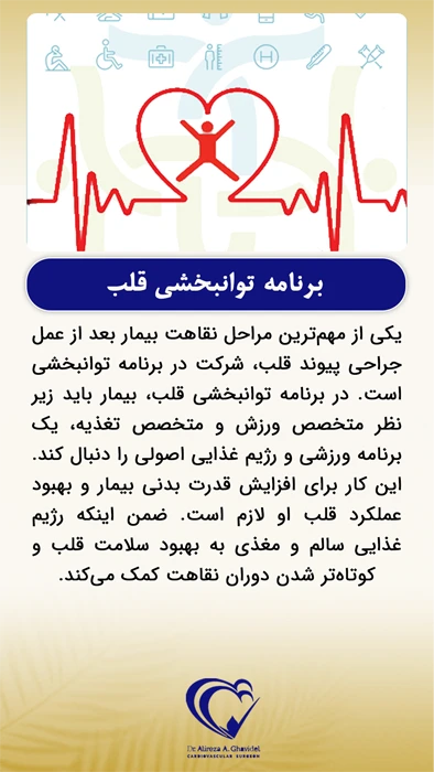 برنامه توانبخشی قلب