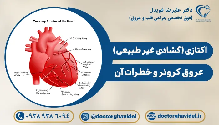 اکتازی عروق کرونر | گشادی عروق کرونر